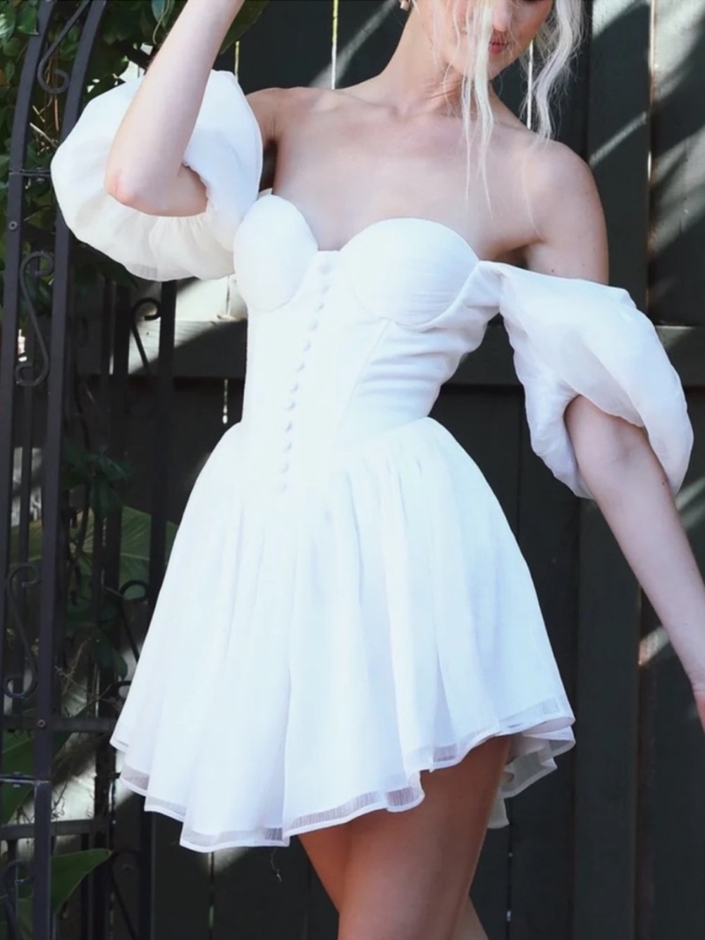 Adeirlina Dress Here comes the sun white S